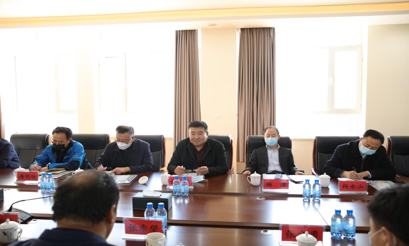 鐵嶺市政府副秘書長(zhǎng)韓平帶隊(duì)到企業(yè)研究解決企業(yè)發(fā)展的相關(guān)問(wèn)題
